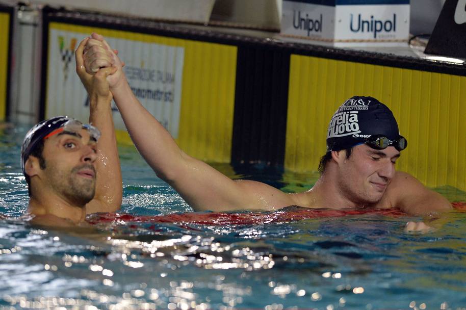 Riccione, 2014, campionati primaverili Italiani assoluti di nuoto (Lapresse)